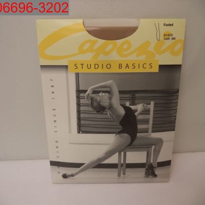 Capezio Dance Studio Basics Women's Caramel Basics Footed Tight S/M 052931906364